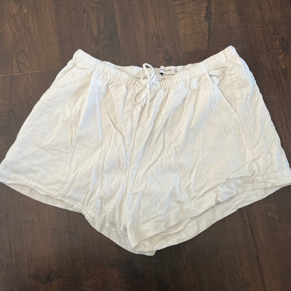 Abercrombie & Fitch linen shorts XL